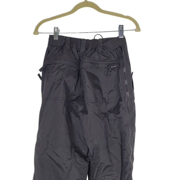 Pulse Men’s Black Waterproof Lightly Insulated Zip-Vent Snow Pants Size Small - Picture 6 of 16